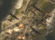 Planes bombing stuff in Battlefield 1943